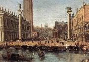 Gaspar Van Wittel The Piazzetta from the Bacino di San Marco oil painting reproduction